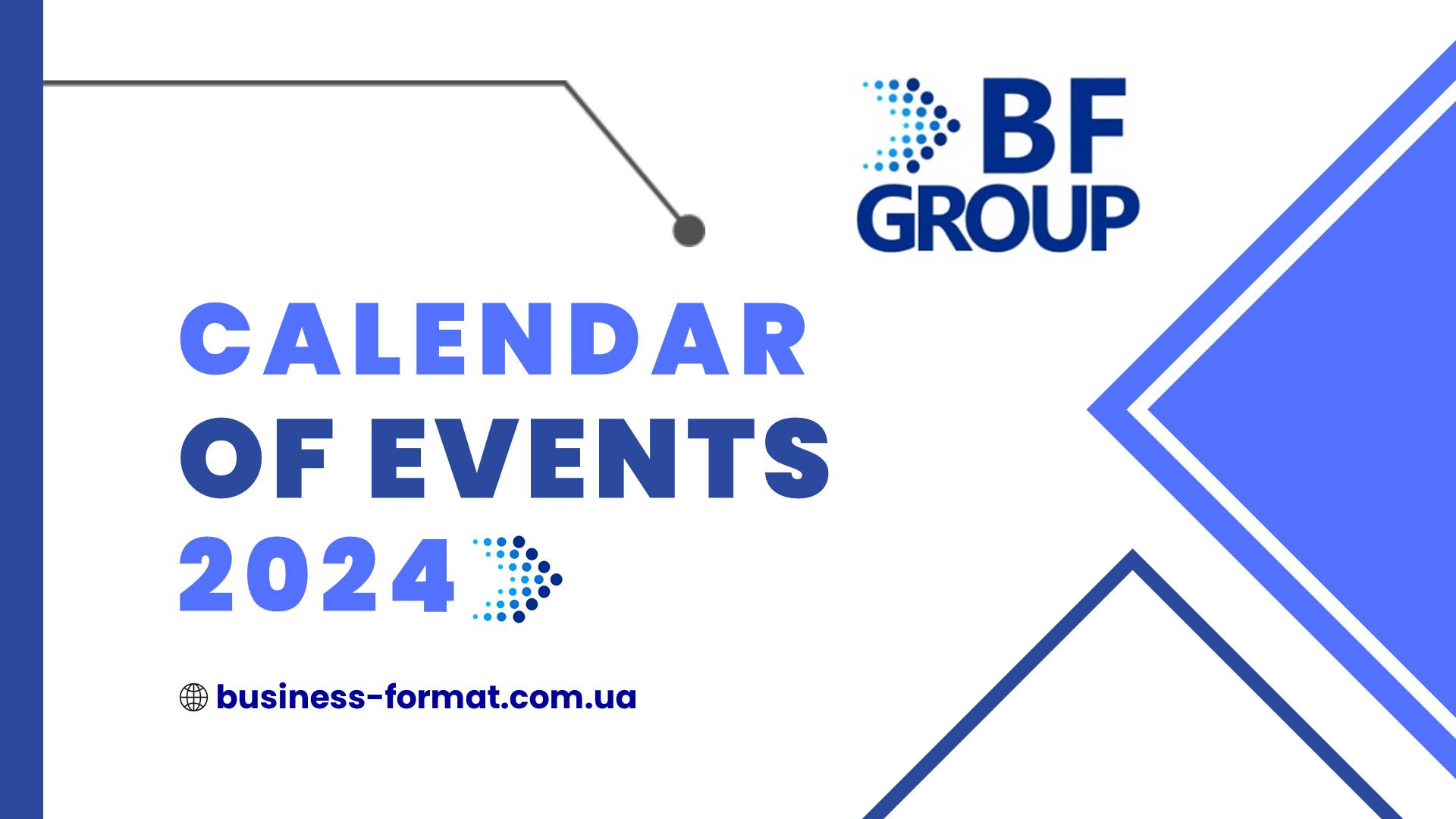 CONFERENCE CALENDAR “Business-Format Group” for 2024
